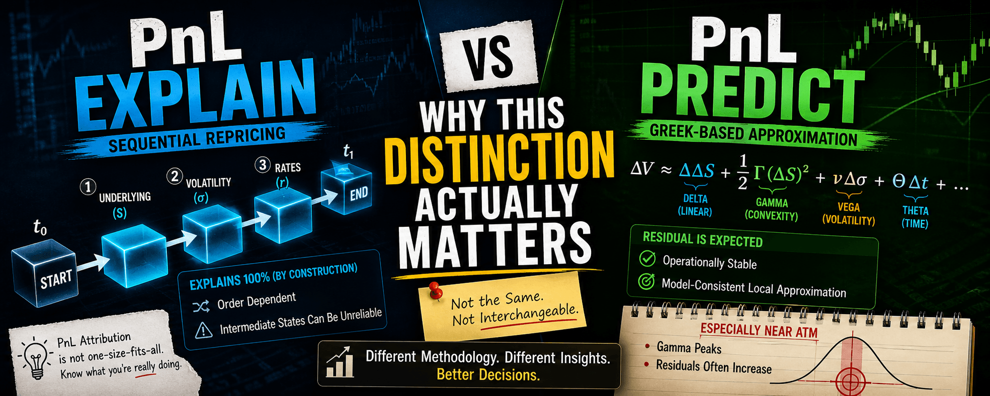 PnL Explain vs PnL Predict – Why This Distinction Actually Matters