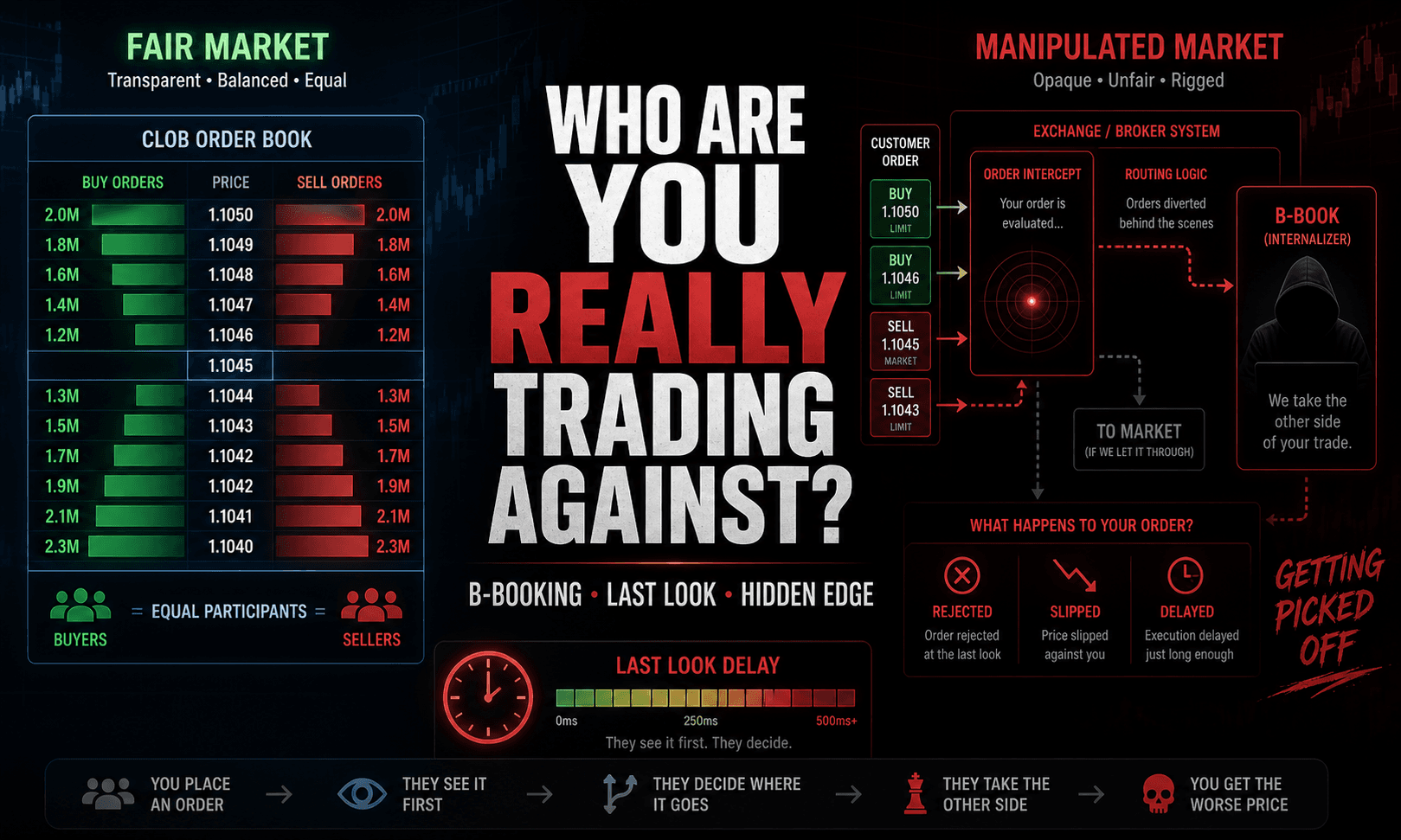 Why Market Structure Choices Determine Who Wins and Who Gets Picked Off